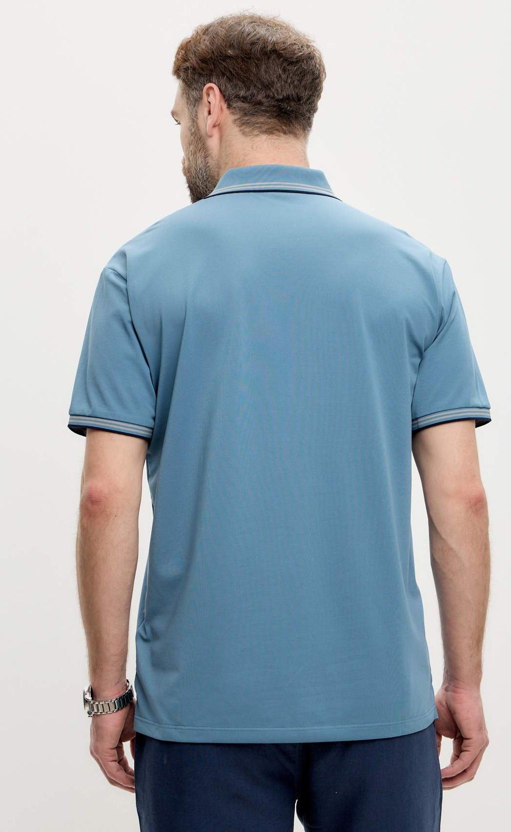Поло муж. F511-07-065 l.blue - Fine joyce фото 7
