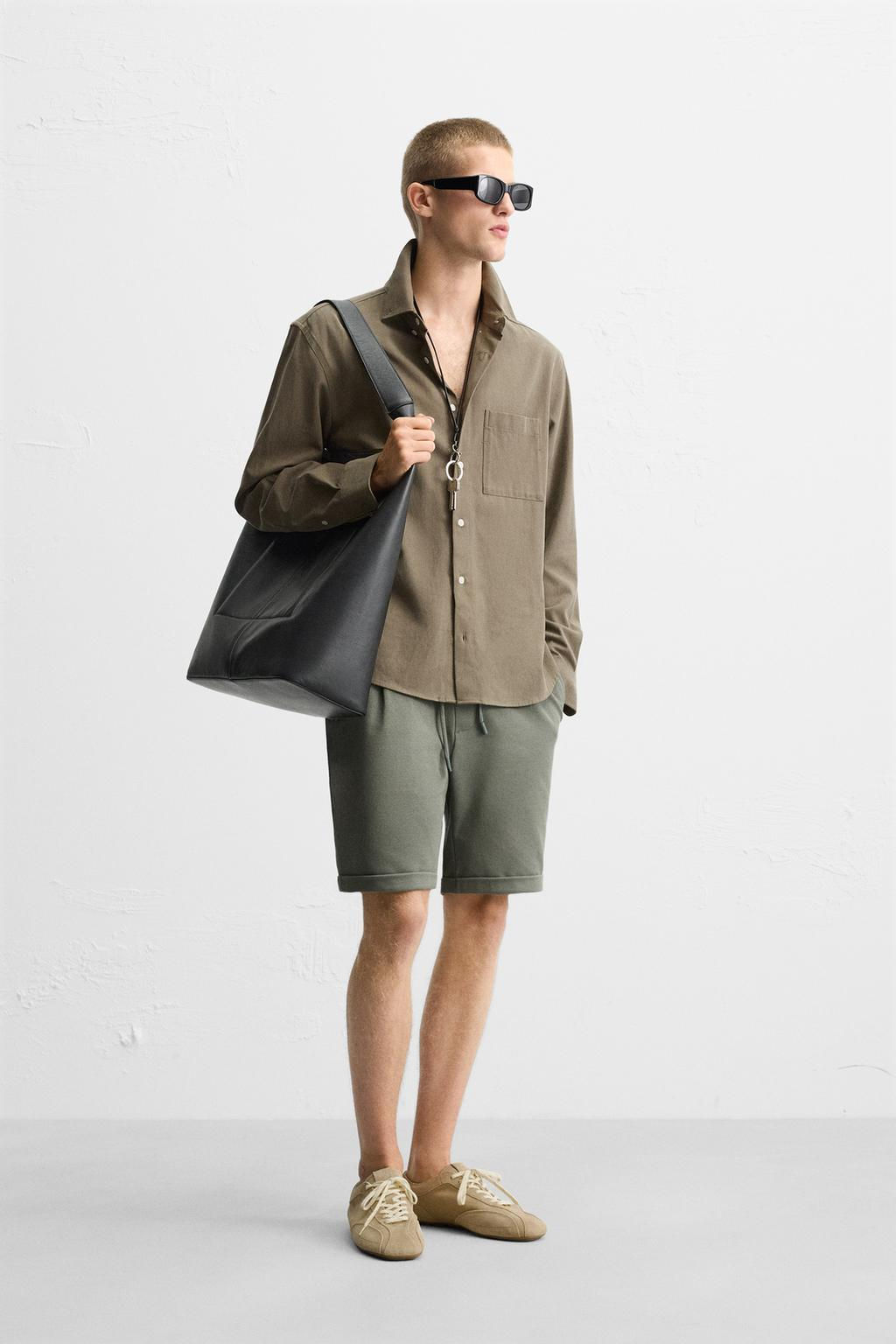 COMFORT BERMUDA SHORTS - Zara фото 30