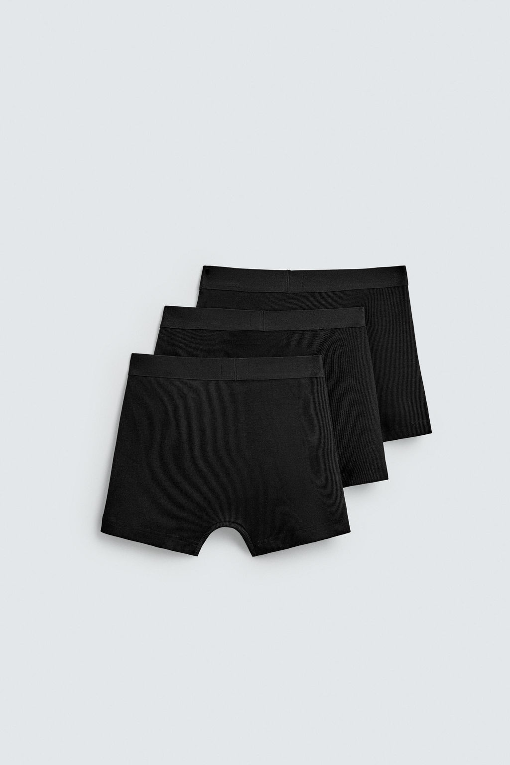 3-PACK OF RIBBED BOXERS - Zara фото 2
