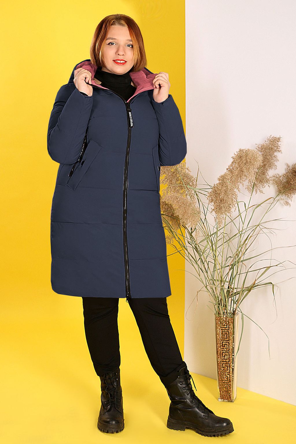 Демисезонное пальто из плащевки