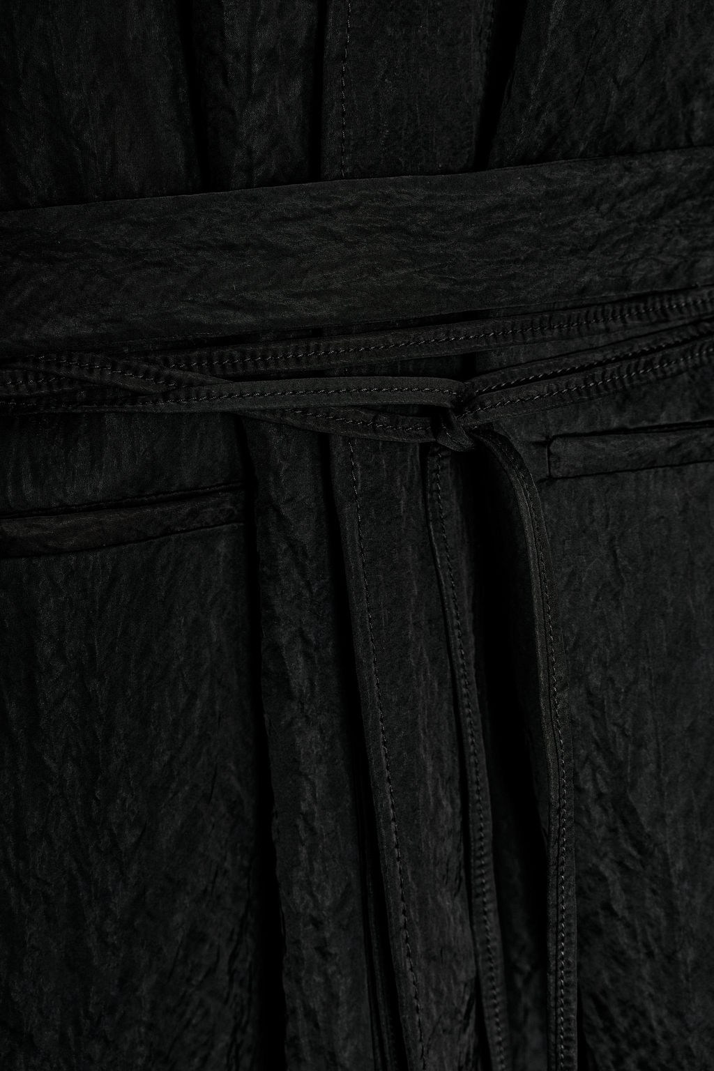 ZW COLLECTION LIMITED EDITION CRINKLED SATIN DRESS - Zara фото 9