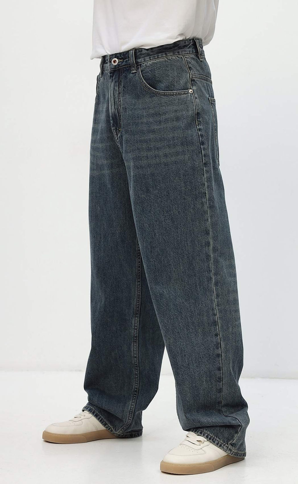 Джинсы муж. А8155 blue-green