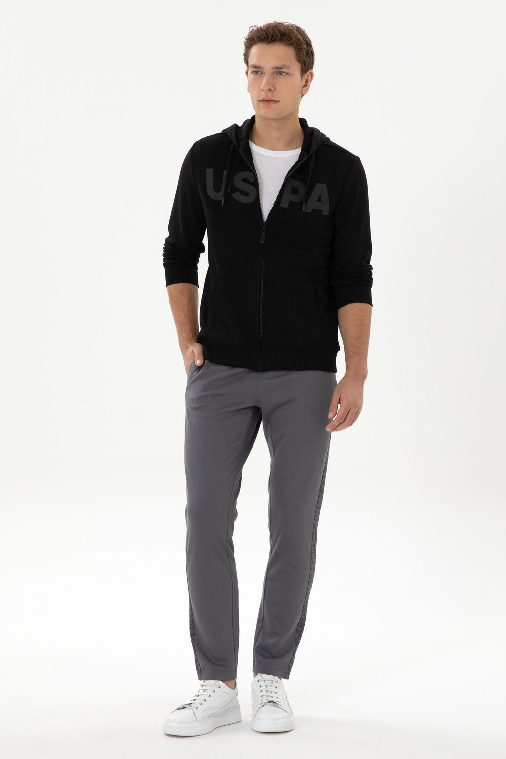 Erkek Gri E_ofman Alt_ - U.s. polo assn фото 3