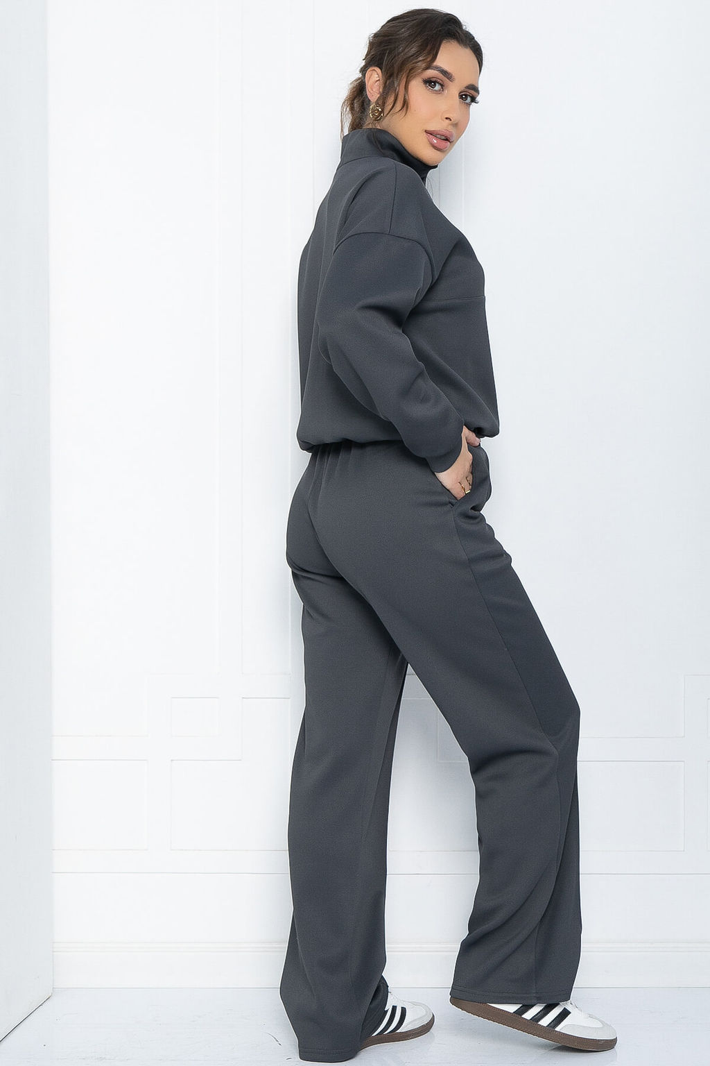 Костюм Пульс жизни (серый) К12018 - Lt collection фото 2