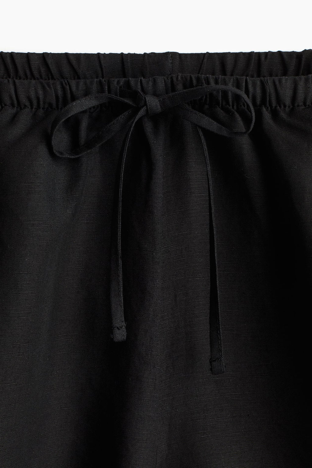 Pantalon corto en mezcla de lino - H&m фото 5