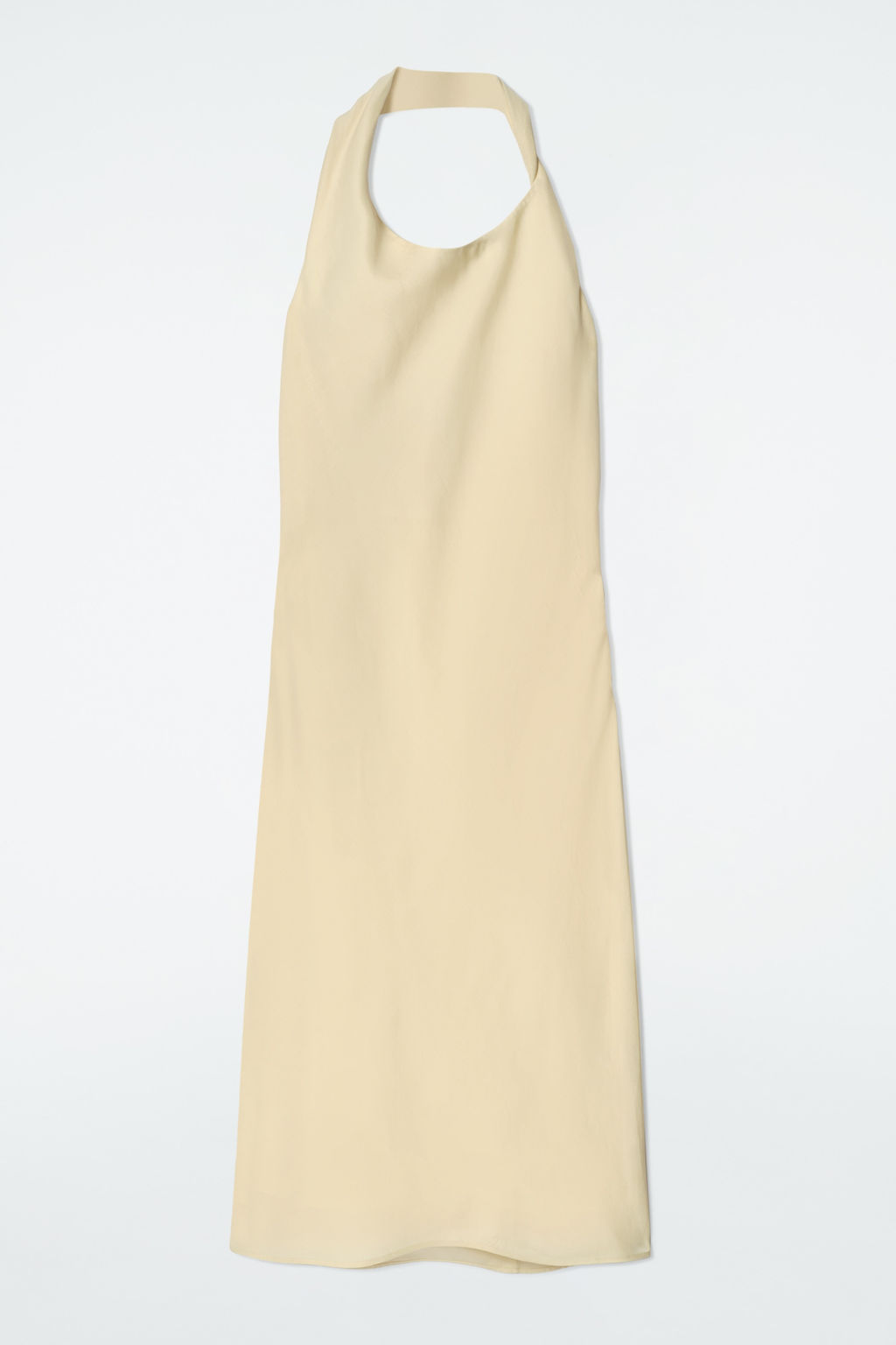 VESTIDO CON CUELLO HALTER EN MEZCLA DE LINO - H&m фото 2