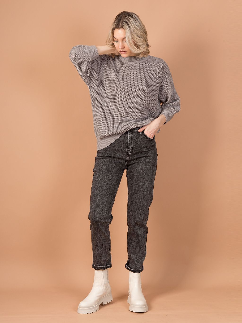 Джемпер вязаный - Stilla фото 8