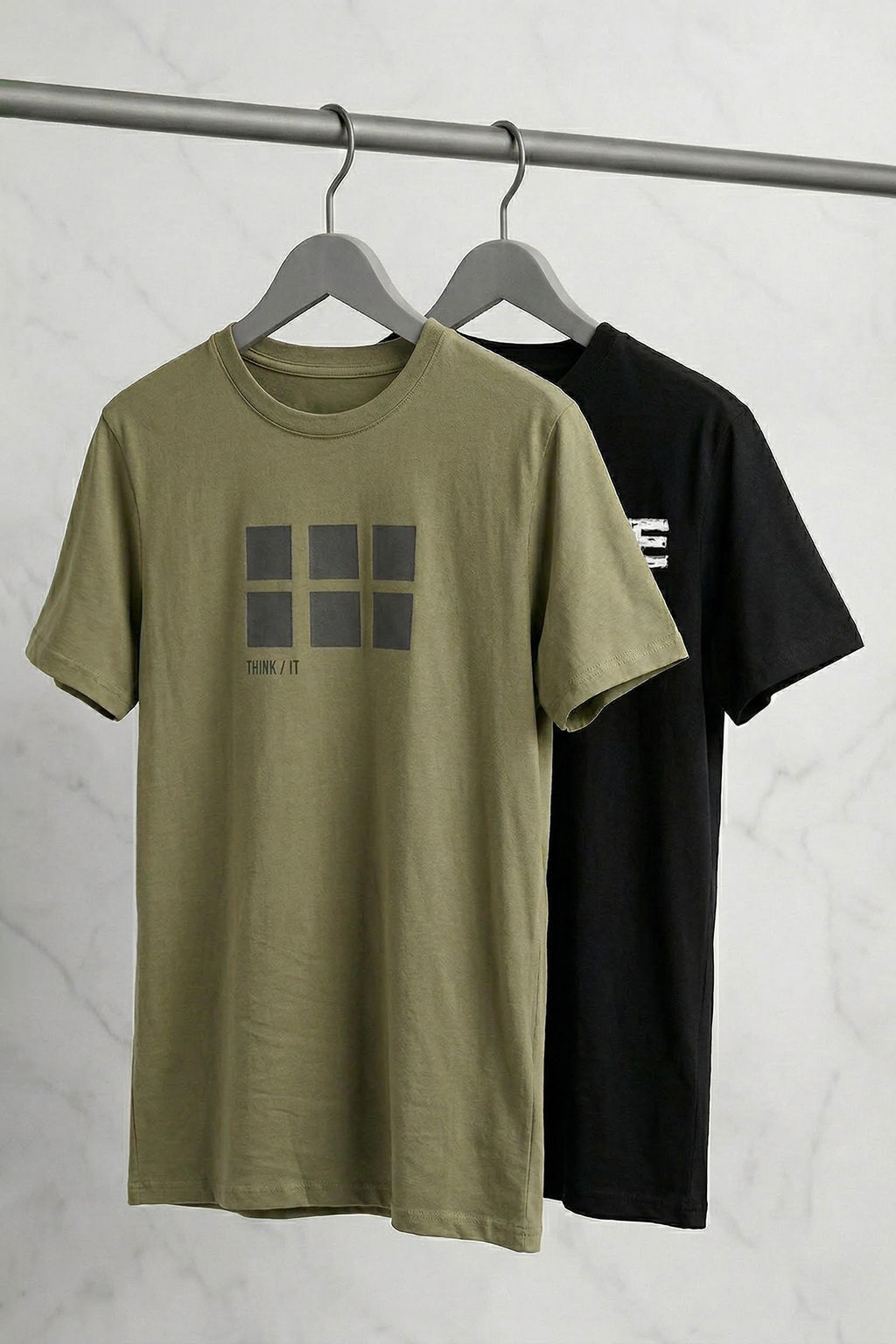 Siyah-Gri 2li Paket Regular/Normal Kal?p Bask?l? %100 Pamuk T-Shirt TMNSS26TS00043 - Trendyolmilla фото 17