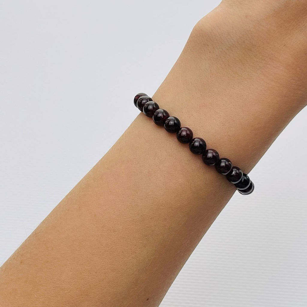 Браслет из Граната (Пироп) 18 см