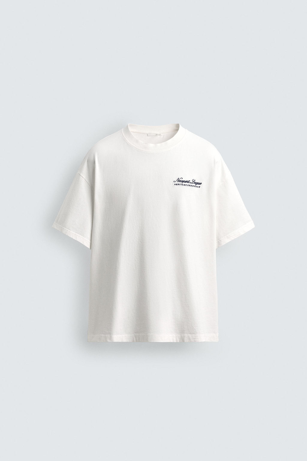 CAMISETA ESTAMPADO N?UTICO COMBINADO / Blanco