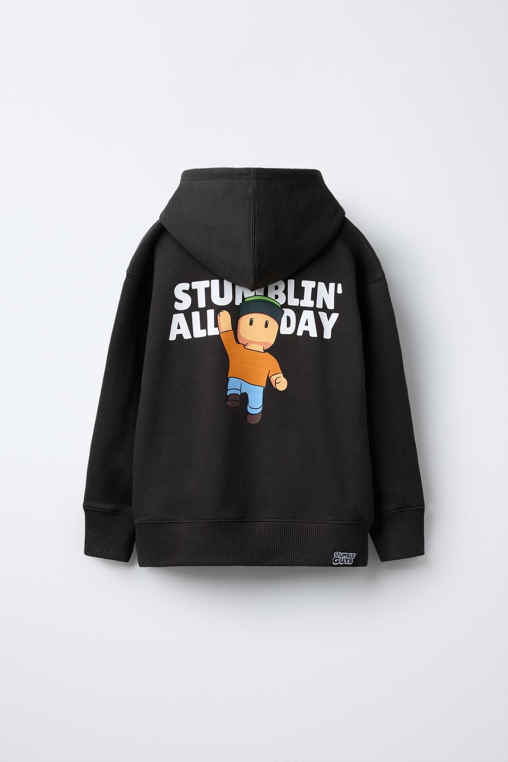 STUMBLE GUYS   SCOPELY EMBOSSED HOODIE - Zara фото 2
