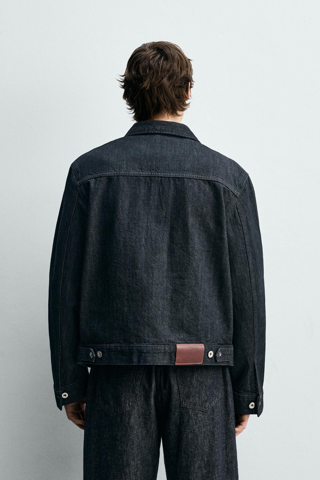 CAZADORA DENIM B?SICA / ?ndigo - Zara фото 3