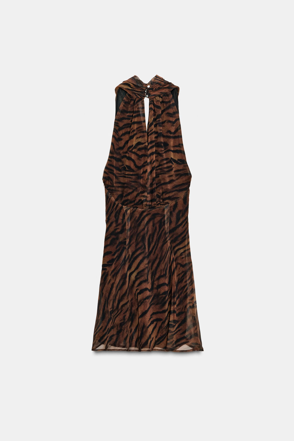 ANIMAL PRINT WRAP MINI DRESS - Zara фото 5