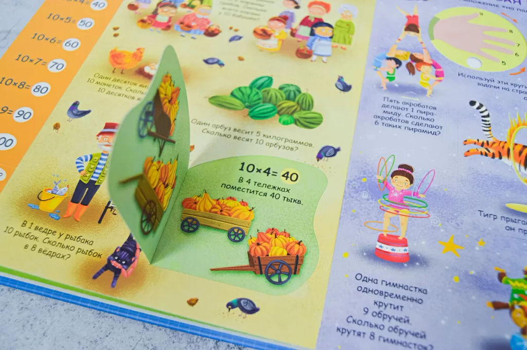 Занимательная таблица умножения. NEW