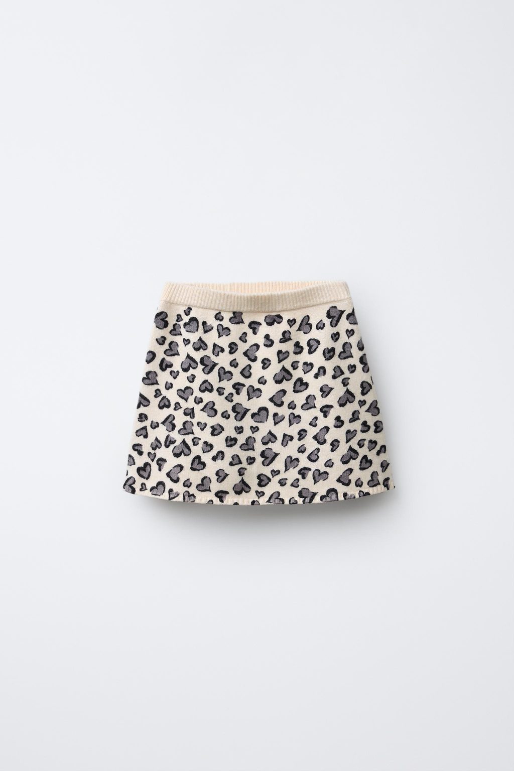 HEART KNIT SKIRT
