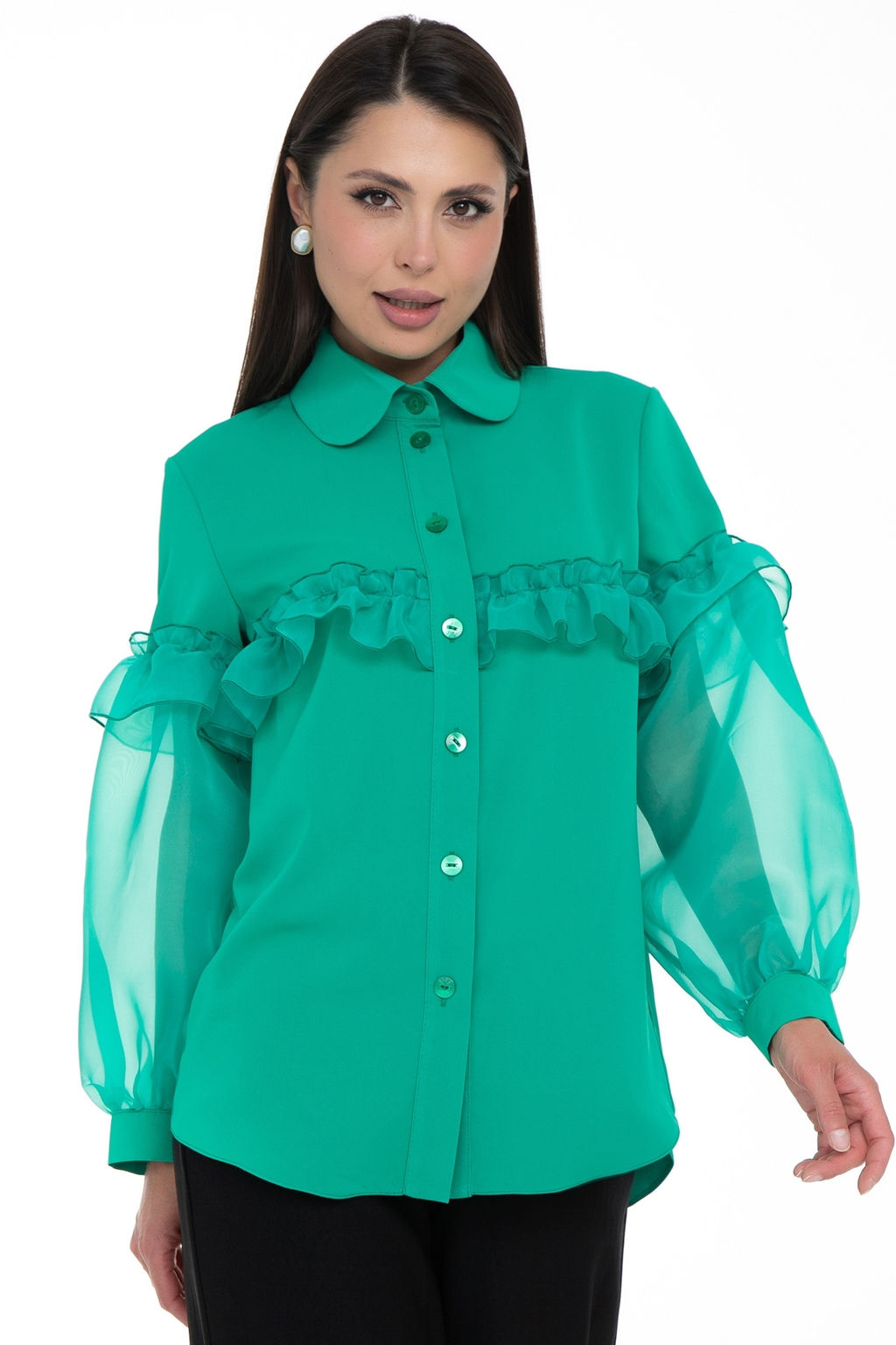 Блуза Очень красивая(изумруд)