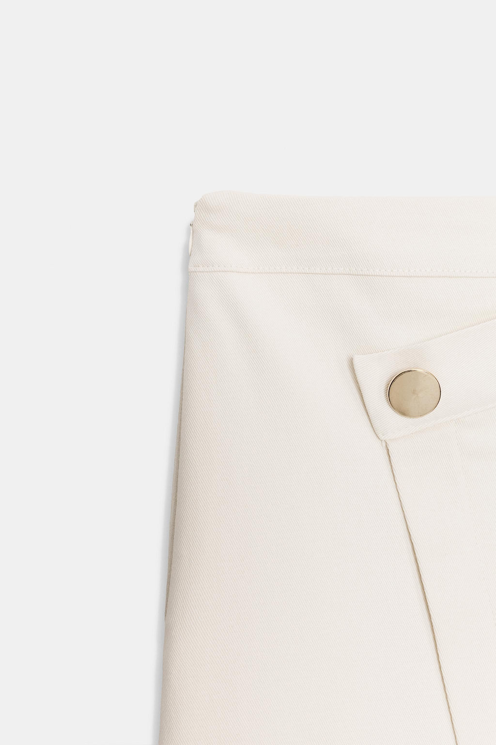 FALDA CRUZADA MIDI / Crudo - Zara фото 8