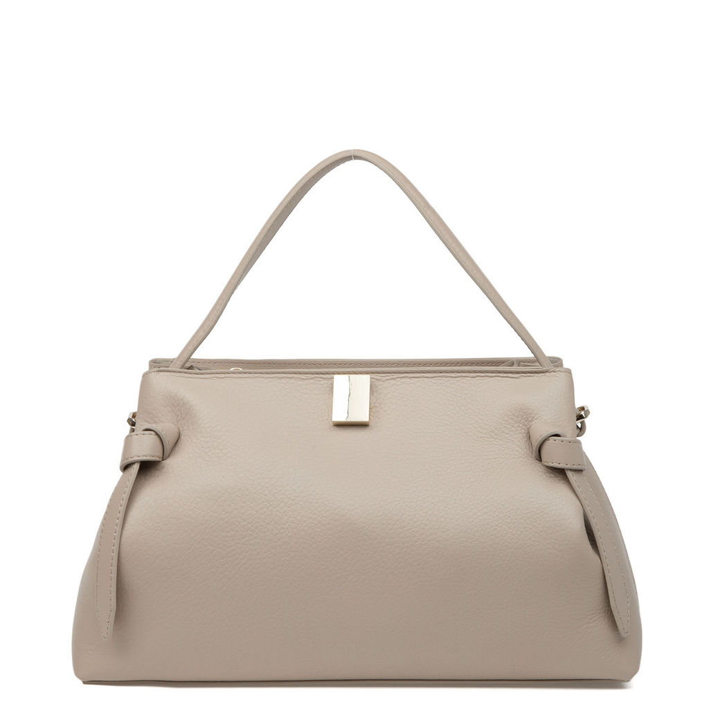 Y2421-2 apricot, Женская кожаная сумка, Barcelo Biagi