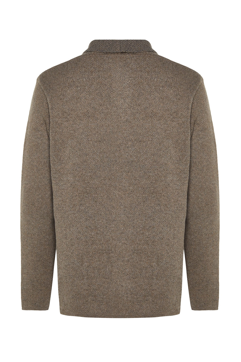 TRENDYOL MAN Antrasit Regular Fit Yunlu Yaka Triko H?rka TMNAW22HI0140 - Trendyolmilla фото 32