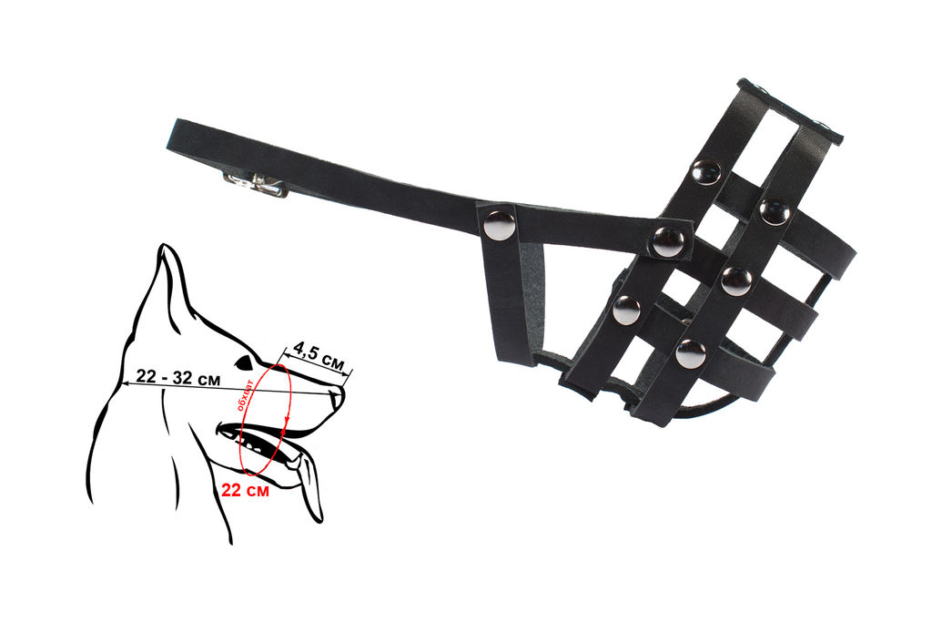 Намордник кожаный, черный N 0: йорк, чихуахуа (я050100черн) 99ред99 я050100черн я050100черн