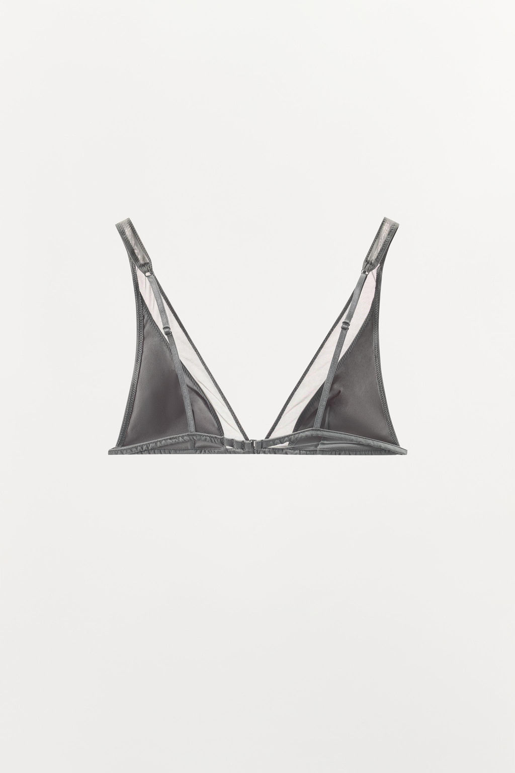 CONTRAST TRIANGLE TULLE BRA - Zara фото 17