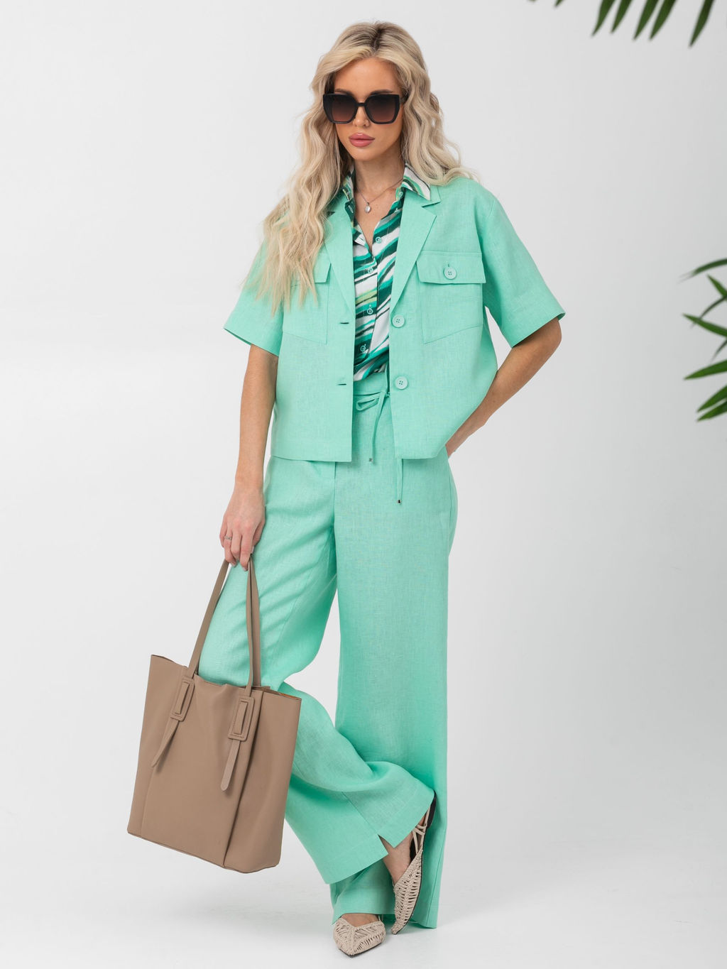 Блузка с принтом