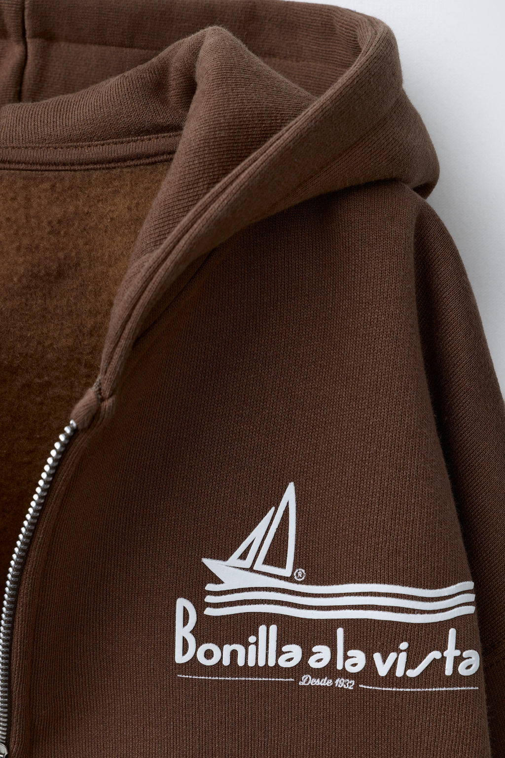 BONILLA A LA VISTA ® X ZARA HOODIE WITH ZIP  фото 11