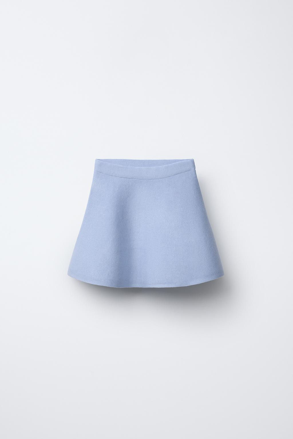 FLARED KNIT SKIRT - Zara фото 2