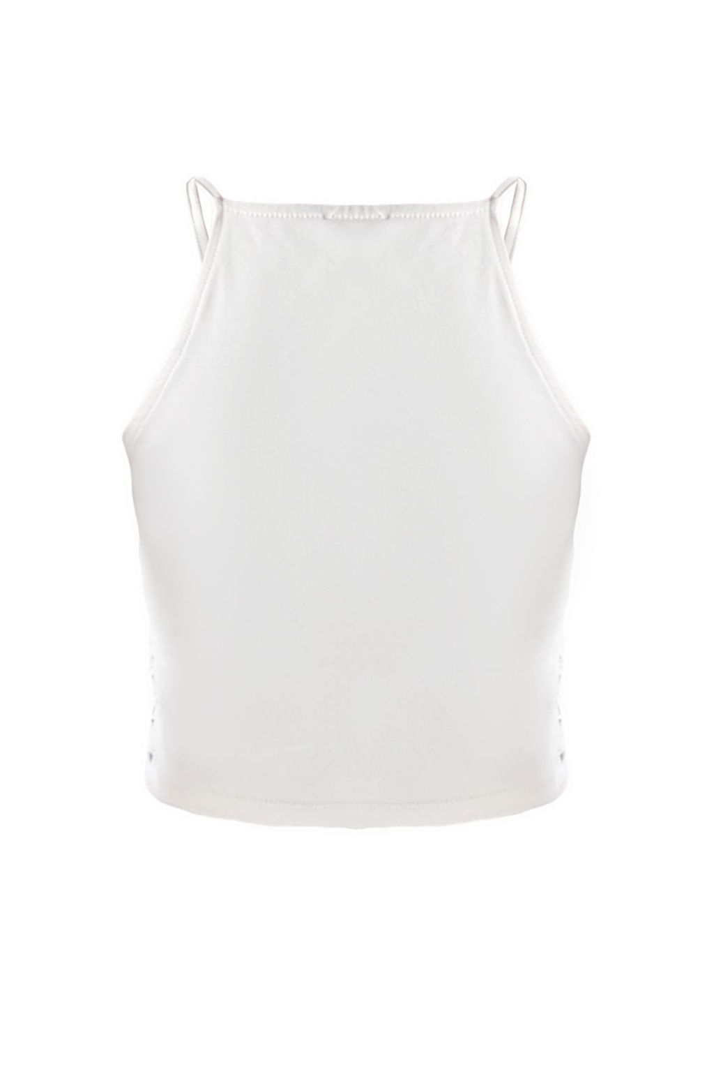 Bej Krose Detayl? Crop Dokuma Bluz TWOSS25BZ00579 - Trendyolmilla фото 6