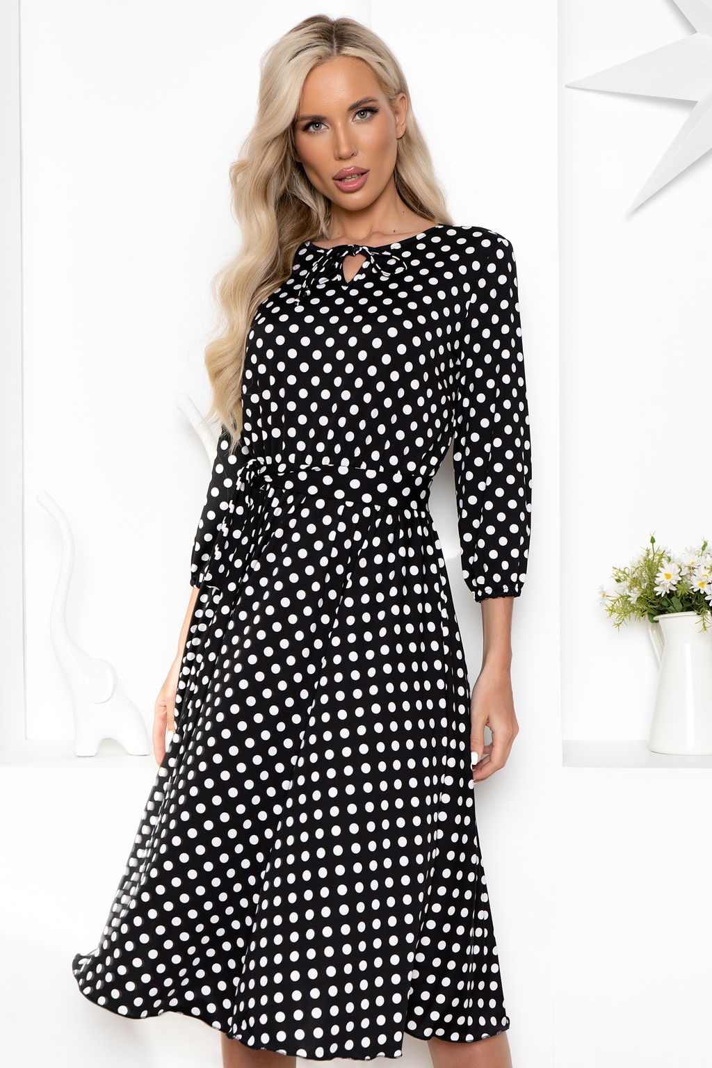Платье Open Style 6804 коричневый