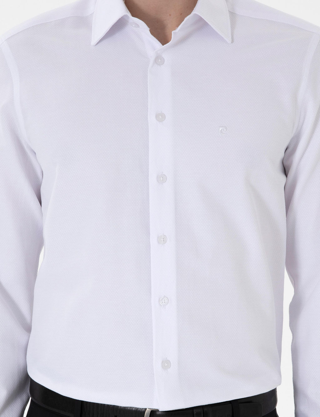 Beyaz Regular Fit Arm_rl_ Uzun Kollu G_mlek - Pierre cardin фото 6