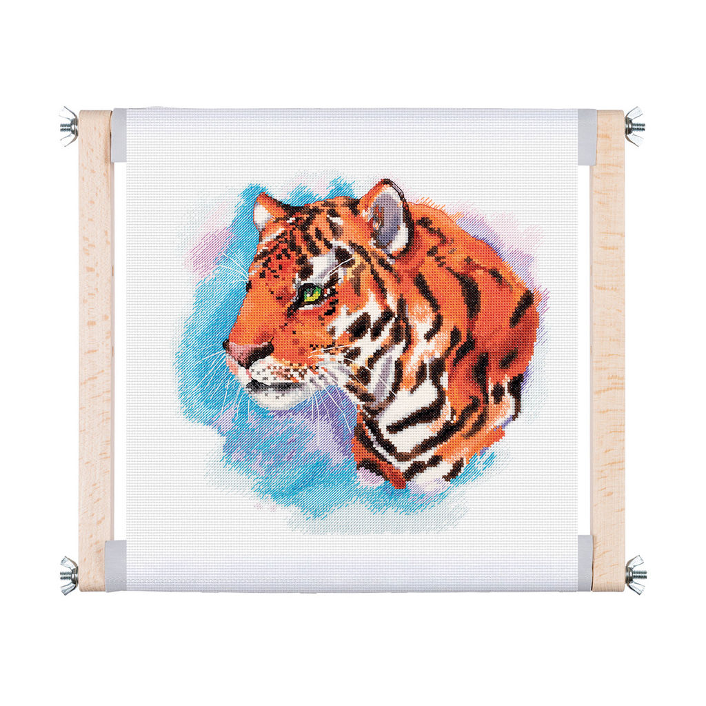 Gamma ПРГ-05 30 х 30 см пяльцы гобеленовые квадратные бук бук  фото 7