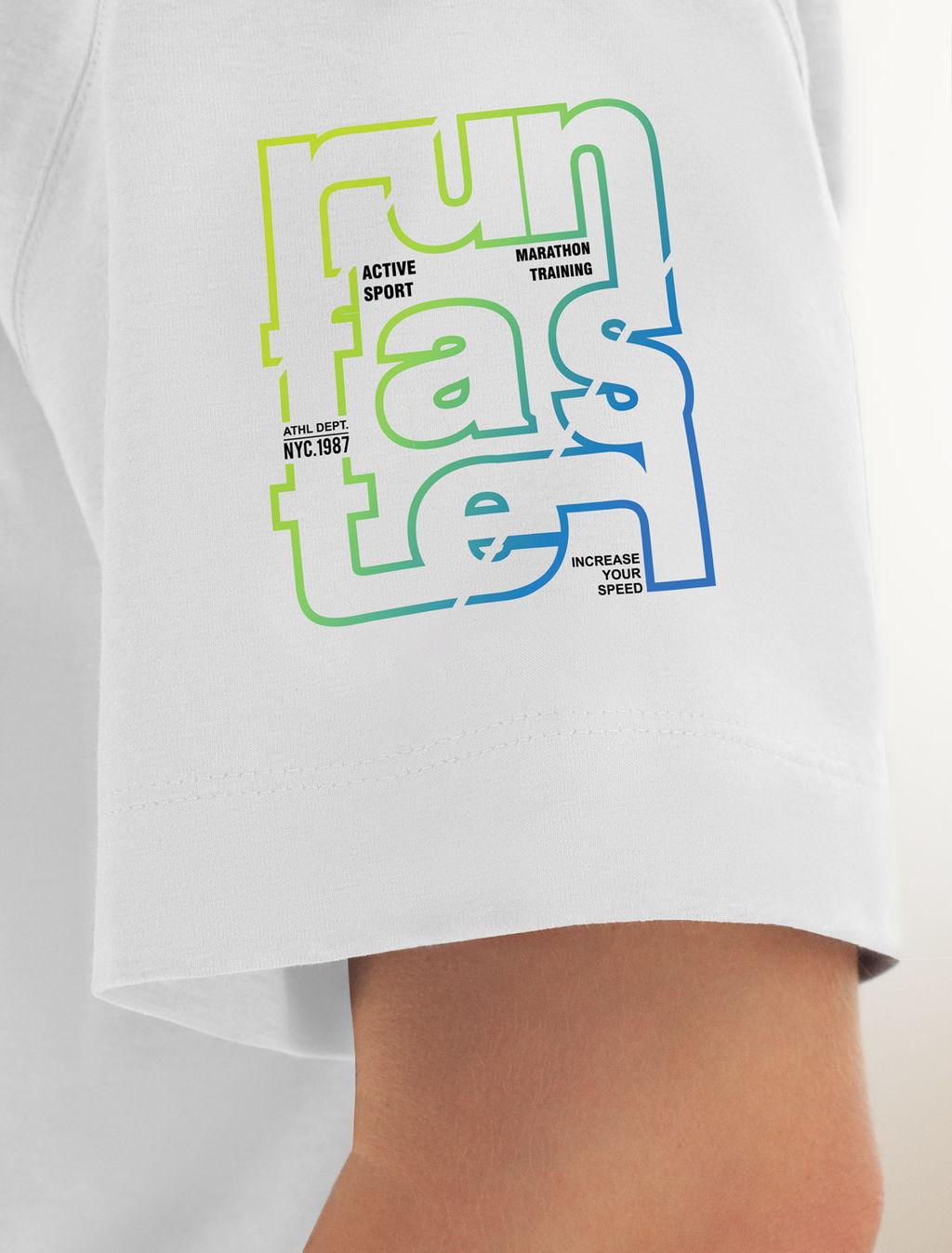 Свободная футболка с авторским принтом - Vilatte фото 2