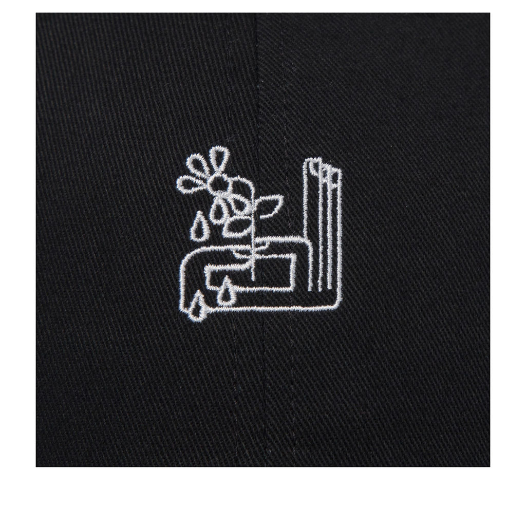 Бейсболка DJINNS арт. Dad Cap LoveMeNot (черный)