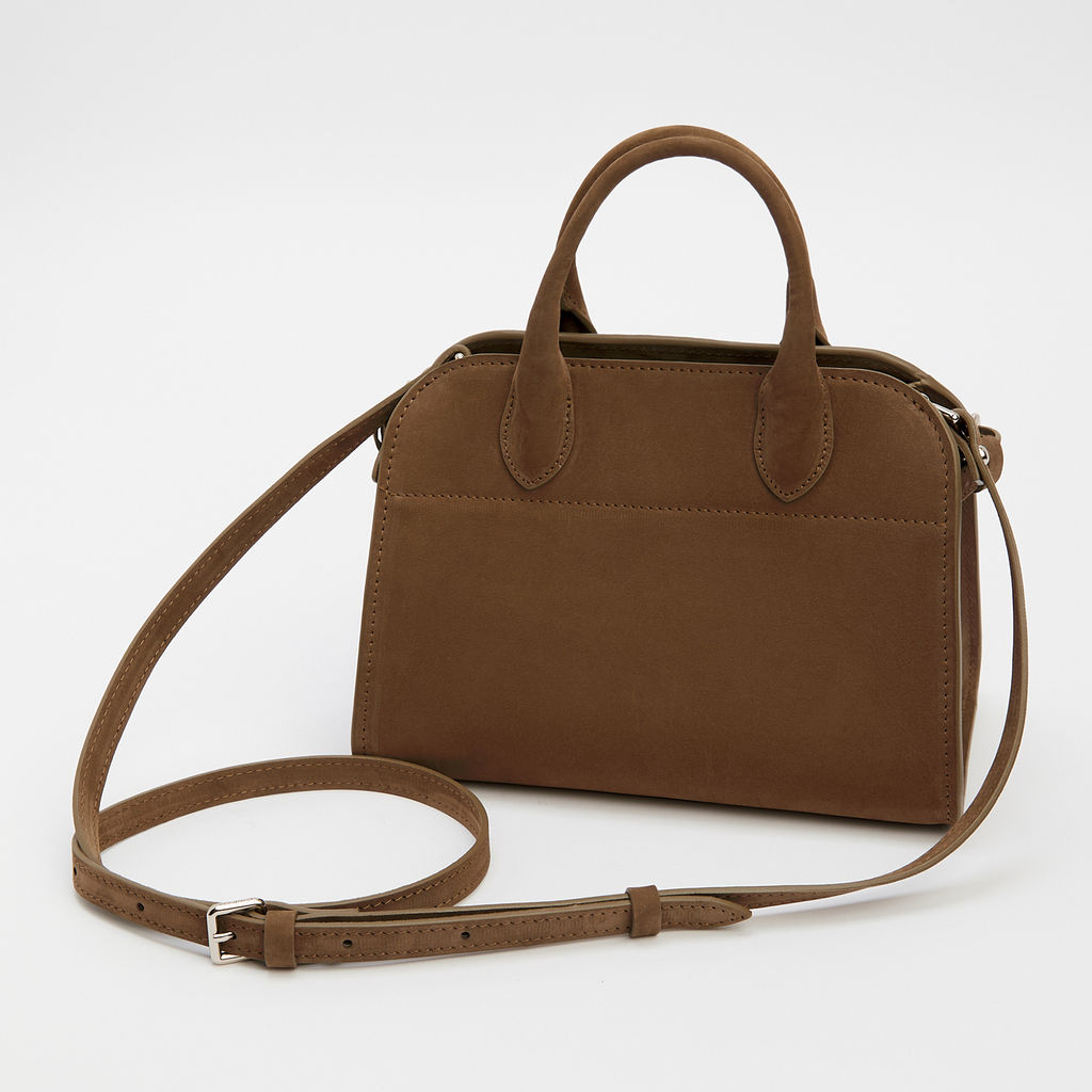 Женская сумка с ручками CALZETTI ASHLEY MINI Артикул 4250255, серо-коричневый  фото 5