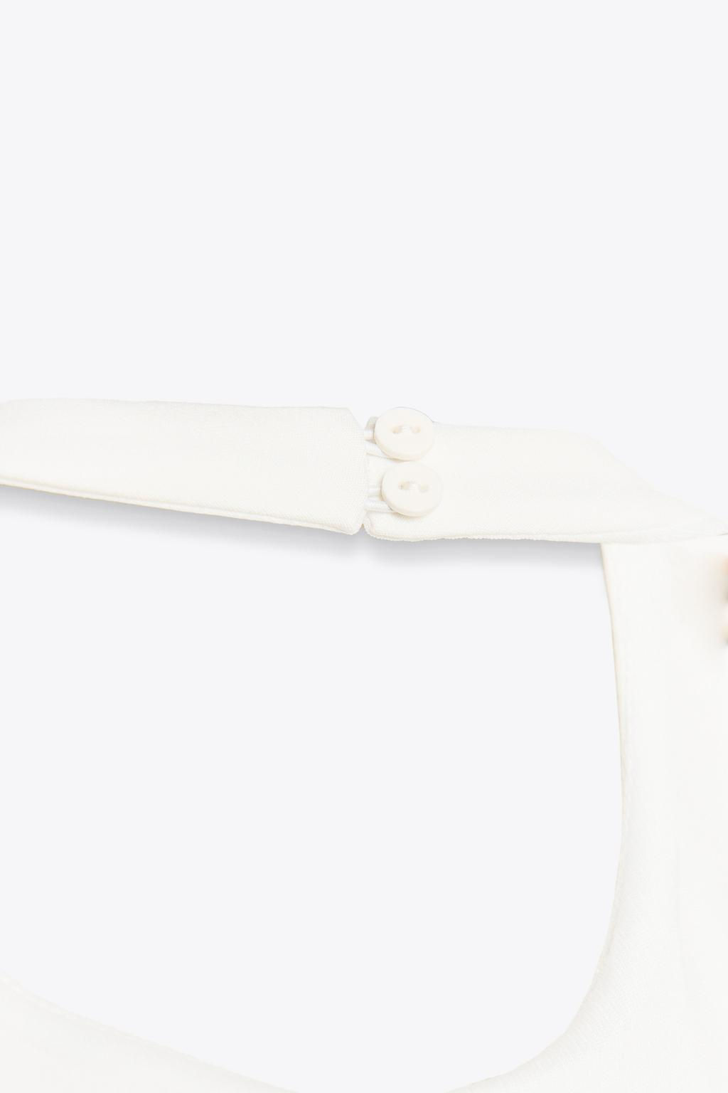SHORT HALTER GODET DRESS - Zara фото 6