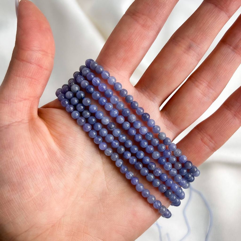 Бусины для украшений из Танзанита