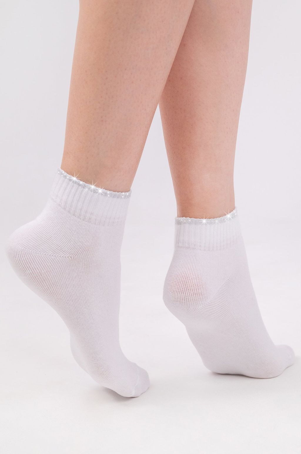 Женские носки с люрексом Happy Fox  фото 2