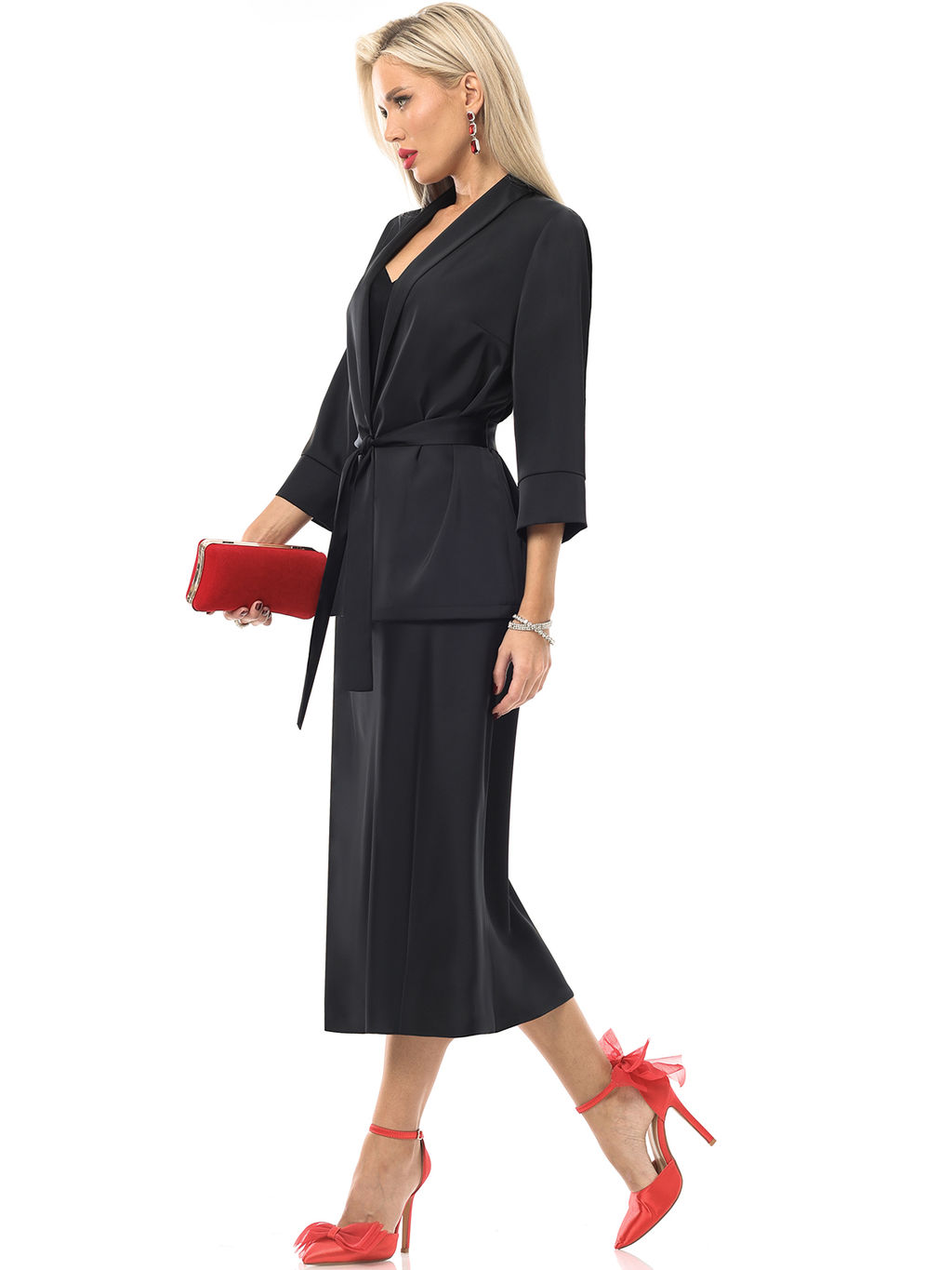 Костюм Тренд на роскошь, блэк - Dstrend фото 29