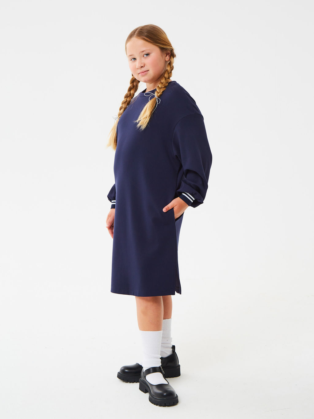 Платье с длинными рукавами - Смена фото 3