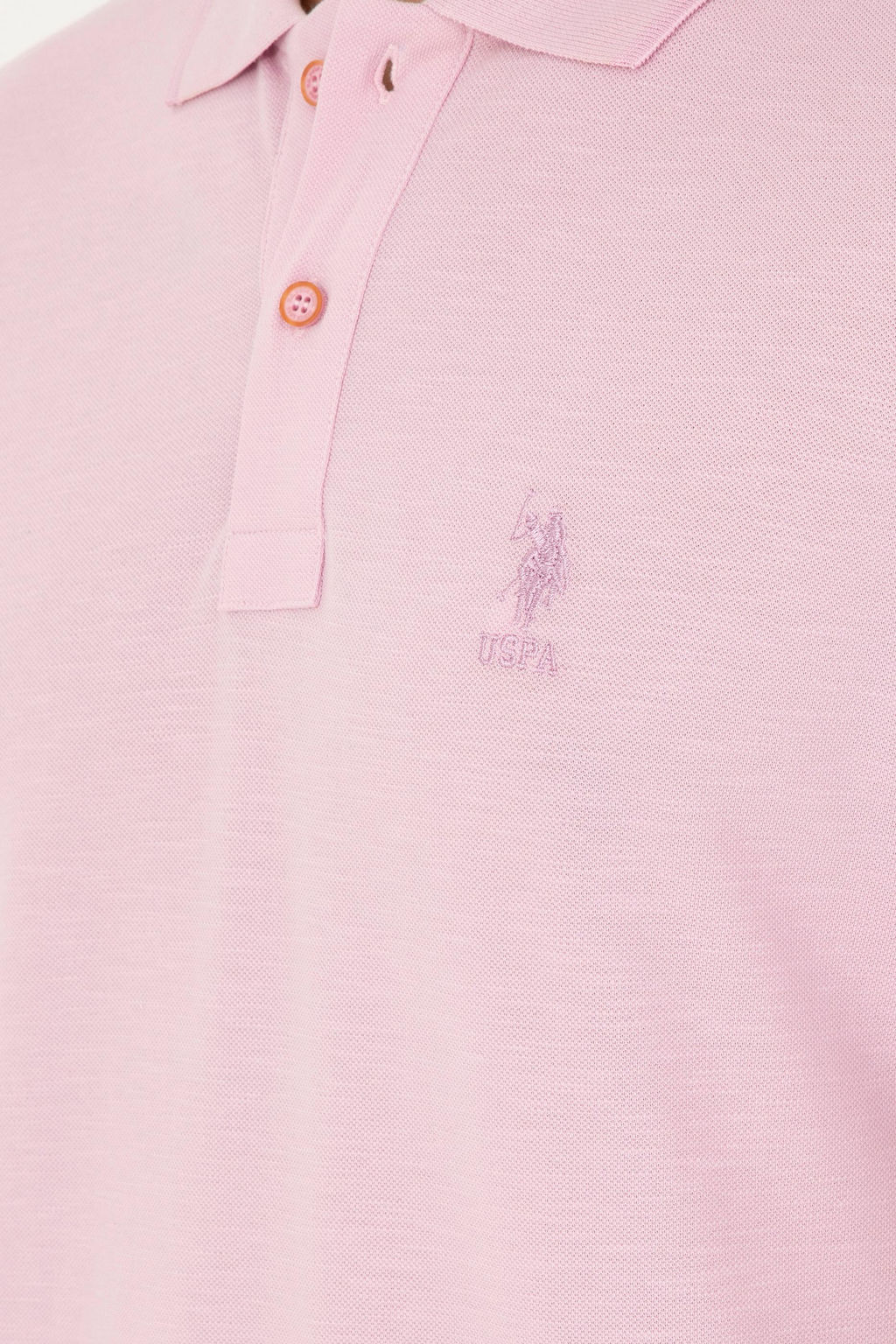 Мужская розовая футболка Неожиданная скидка в корзине - U.s. polo assn фото 7