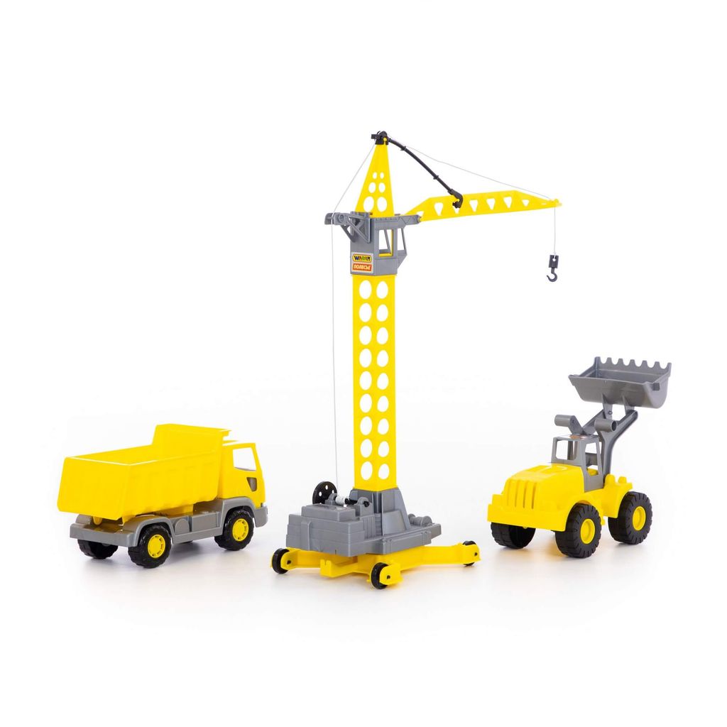 Набор строительной техники Агат (в коробке) - Полесье фото 4