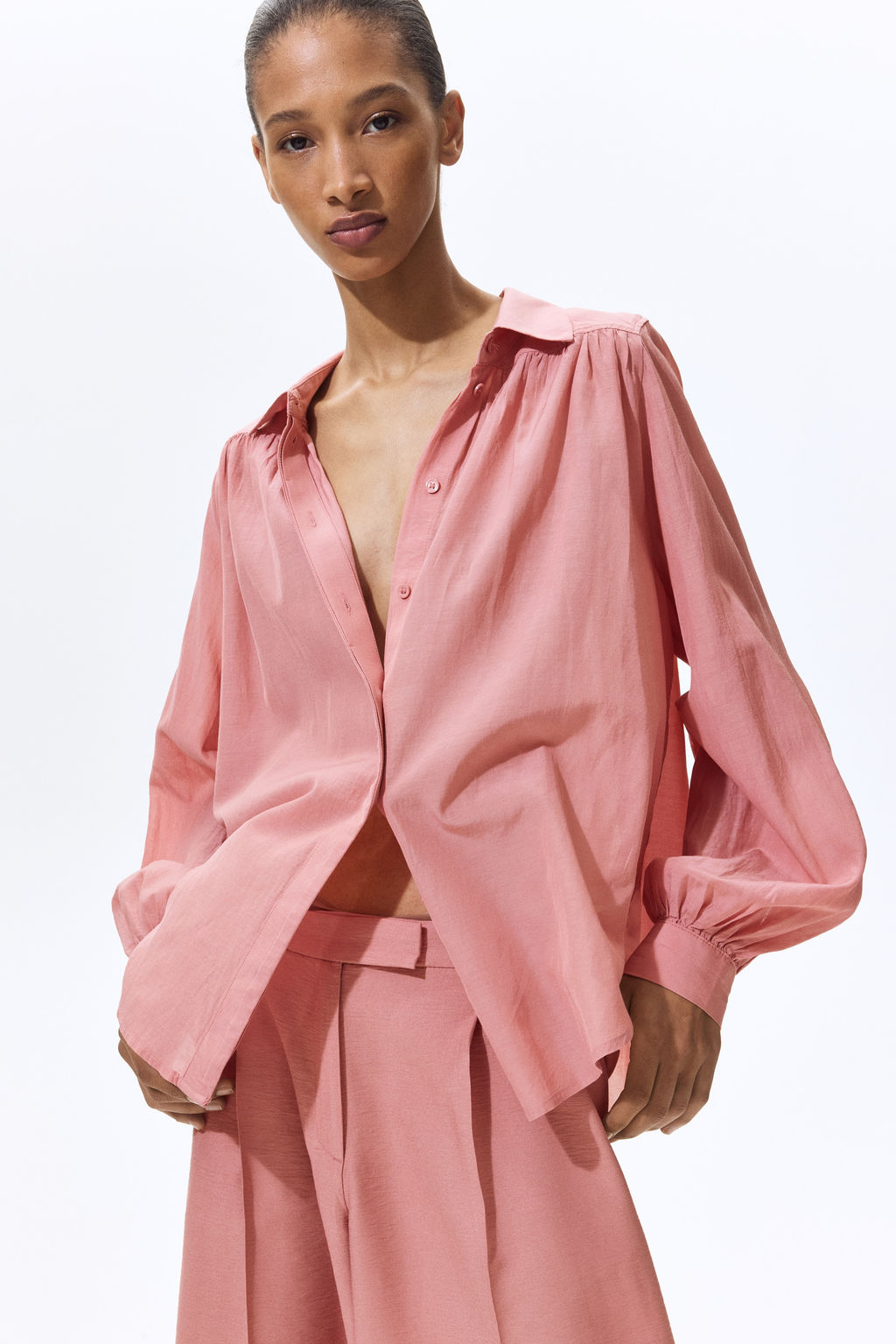 Blusa fruncida - H&m фото 4