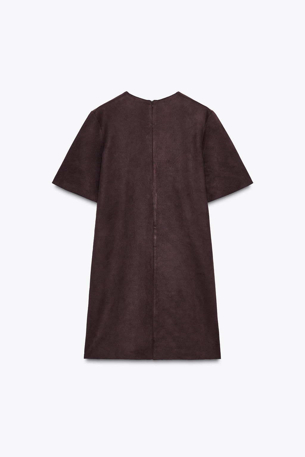 STUDDED FAUX SUEDE DRESS - Zara фото 6