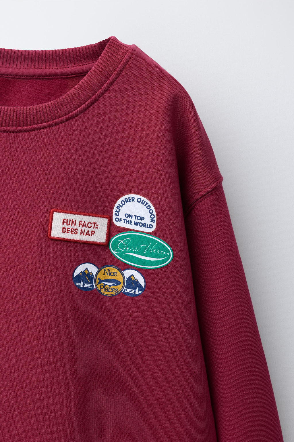 PATCH SWEATSHIRT - Zara фото 3