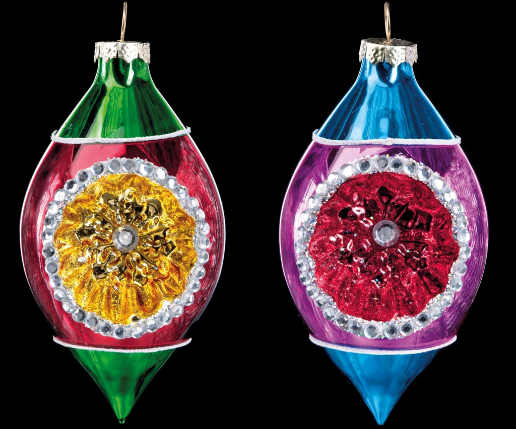 Цена за 1 шт. Украшение ErichKrause Капелька 11см, стекло