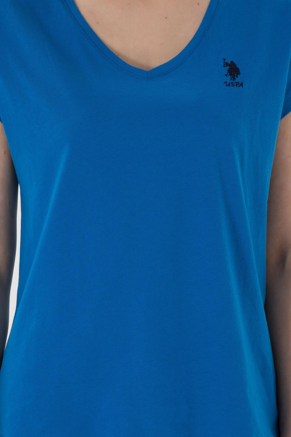 Kad_n Kobalt Mavi Basic Ti__rt Sepette S_rpriz _ndirim - U.s. polo assn фото 7