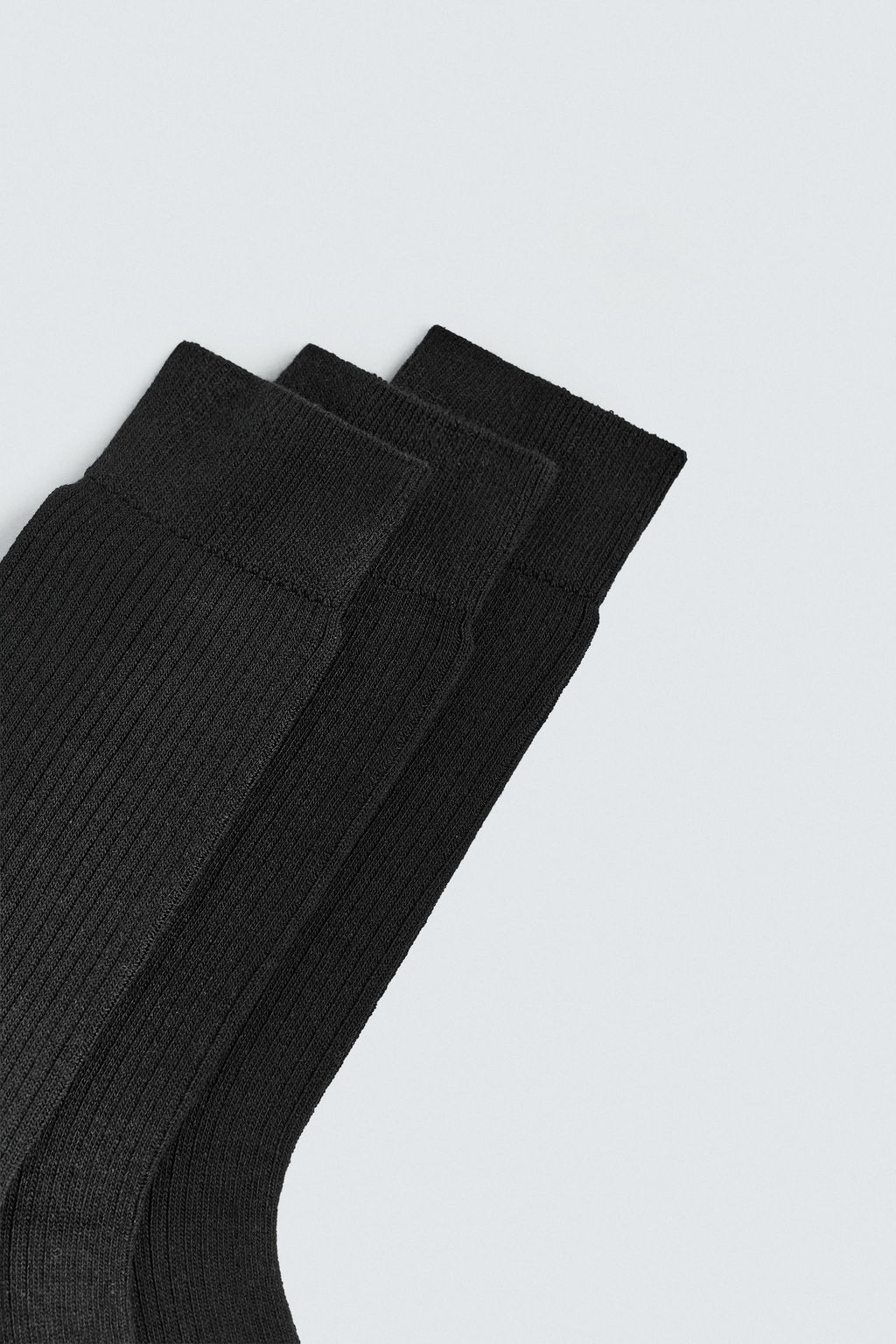3-PACK OF RIBBED SOCKS - Zara фото 3