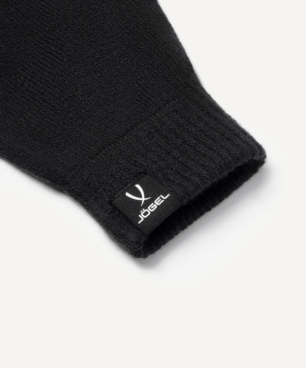 Перчатки JOGEL ESSENTIAL Team Knitted Gloves, черный  фото 2