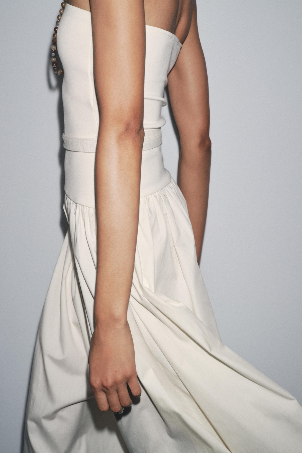 CONTRAST BELT DRESS - Zara фото 3